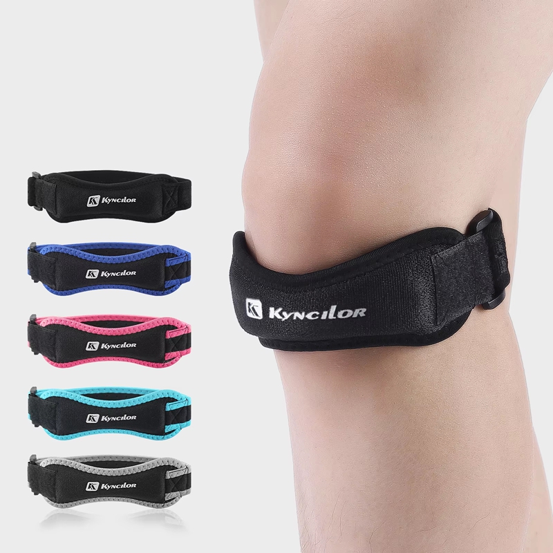 Knee Sleeve Compression - Genouillères de sport d'extérieur, support rotulien