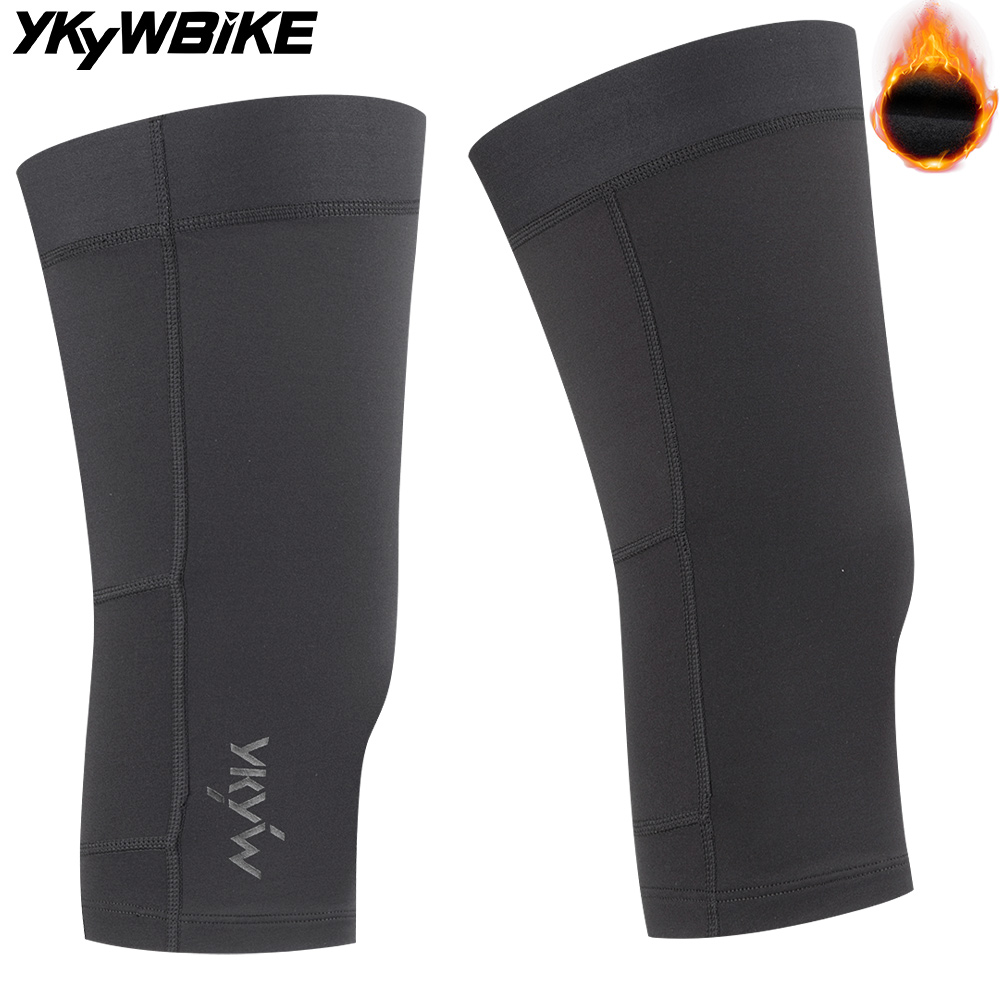 Knee Sleeve Compression - YKYWBIKE hiver cyclisme genouillères courte jambe