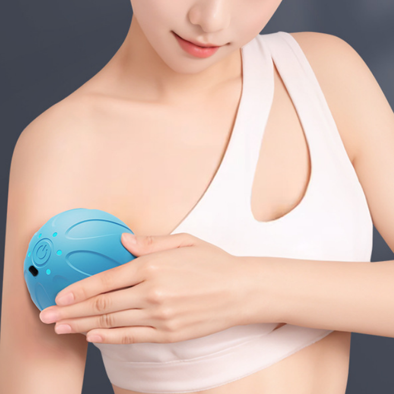 Yoga Fitness Kit - Nouvelle balle de massage vibrante portative