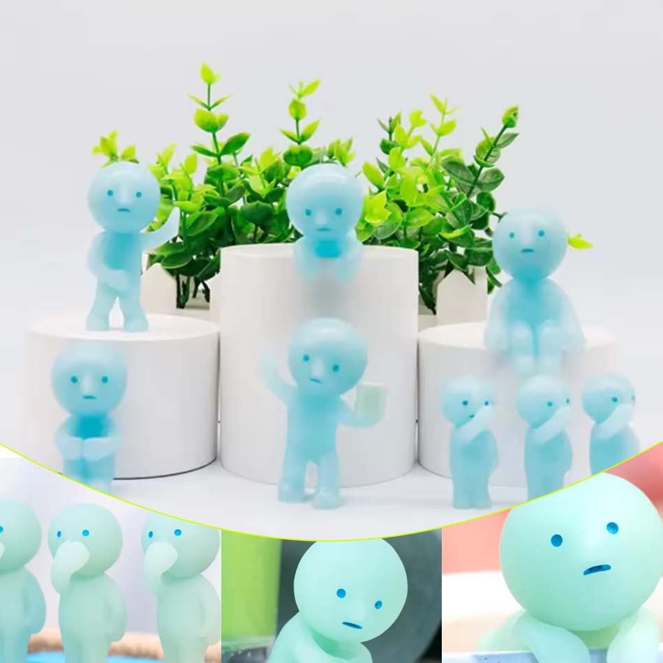 Yoga Fitness Model - Coffret Mystère de Figurines Vertes de