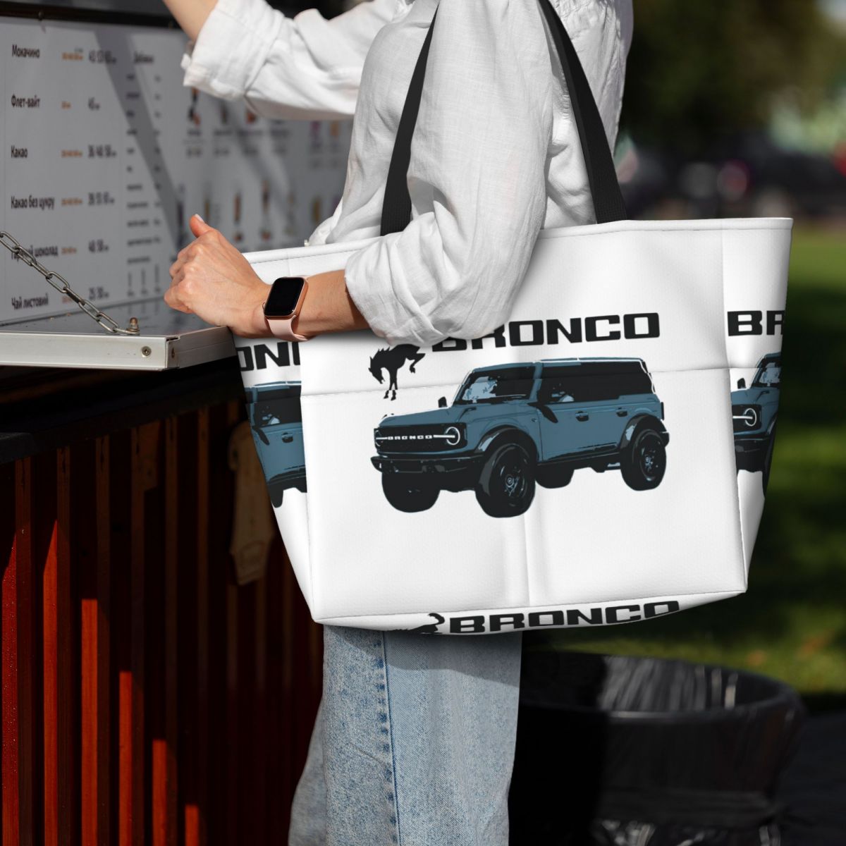 Yoga Fitness Zone - Zone 51 bleu Ford Bronco MURICA