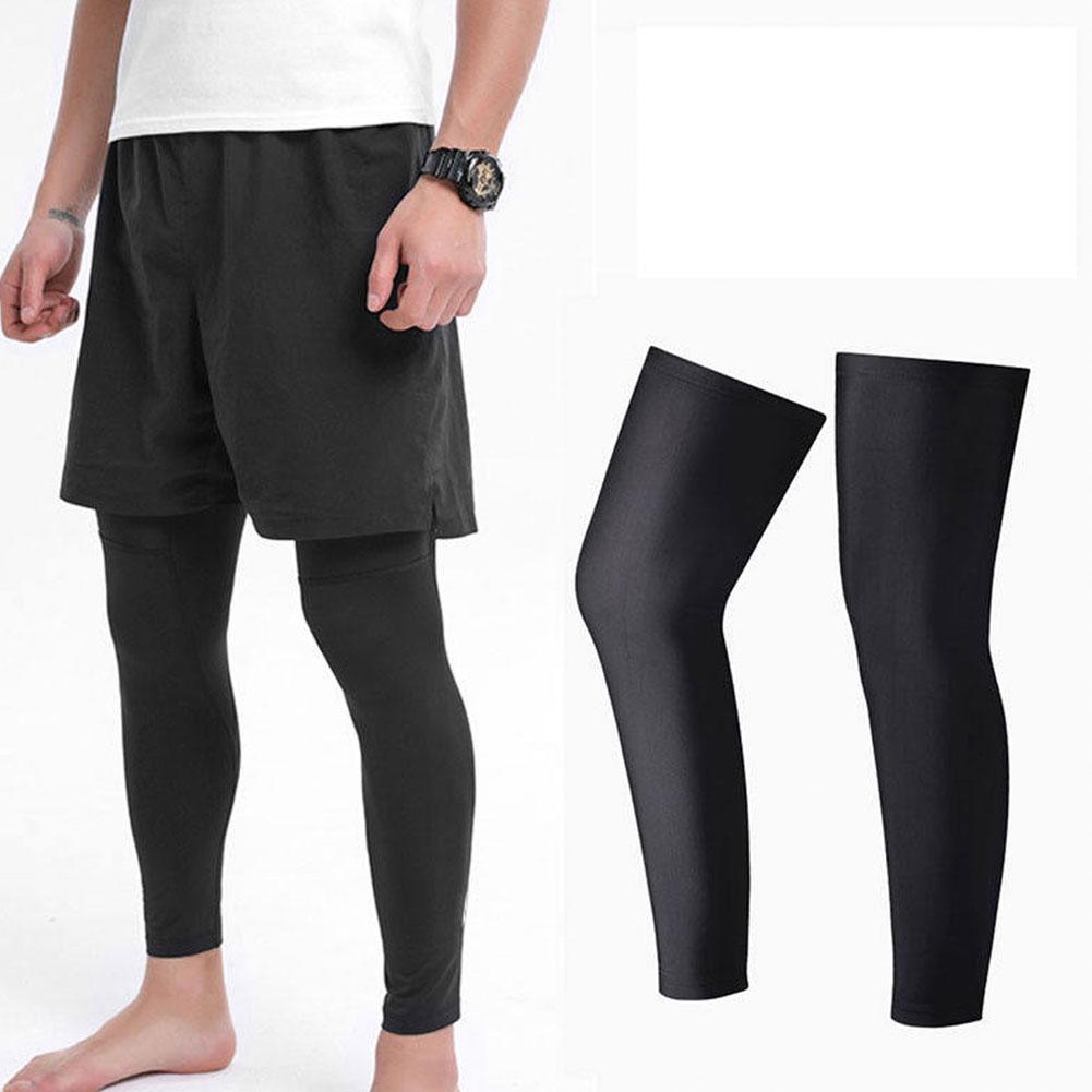 Knee Sleeve Compression - Protection solaire couvre-jambes manches de Compression