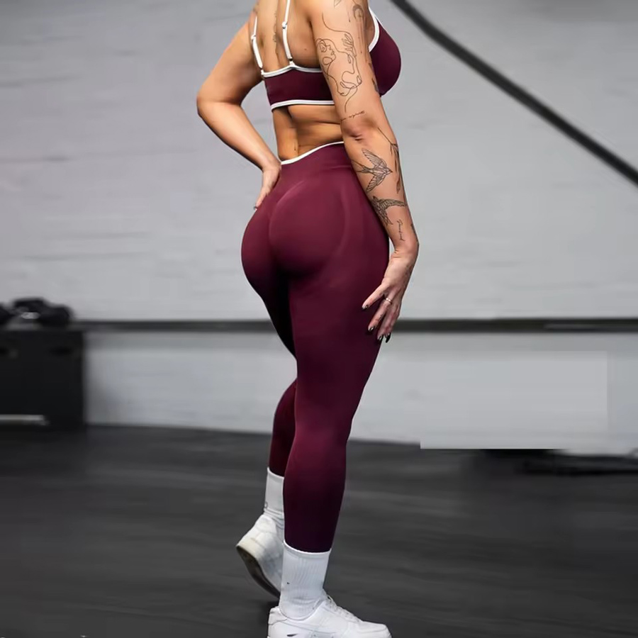 Ignite Yoga Fitness - Legging de yoga sans couture Ignite