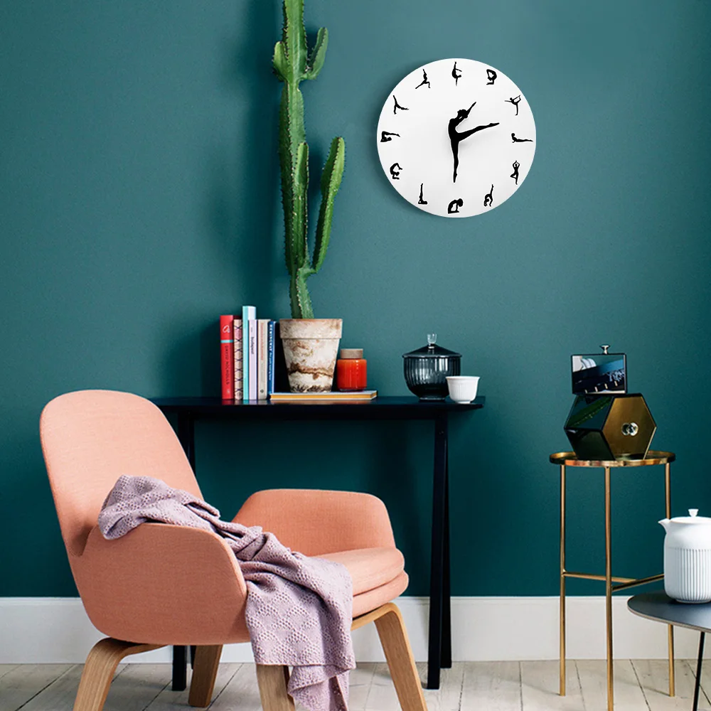 HQ Yoga Postures horloge mural - Yoga Fitness Watch avis et prix