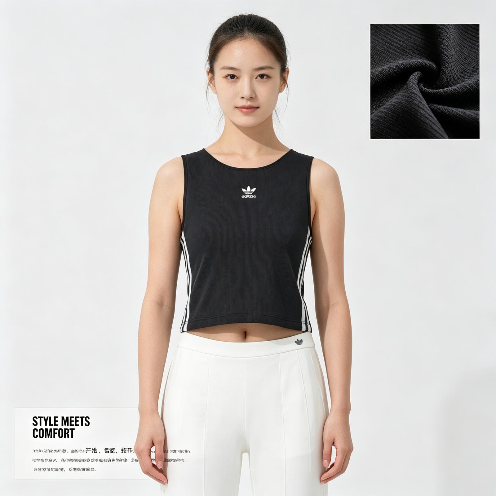 Nouveau gilet de sport AdidasT - Yoga Fitness Training avis et prix