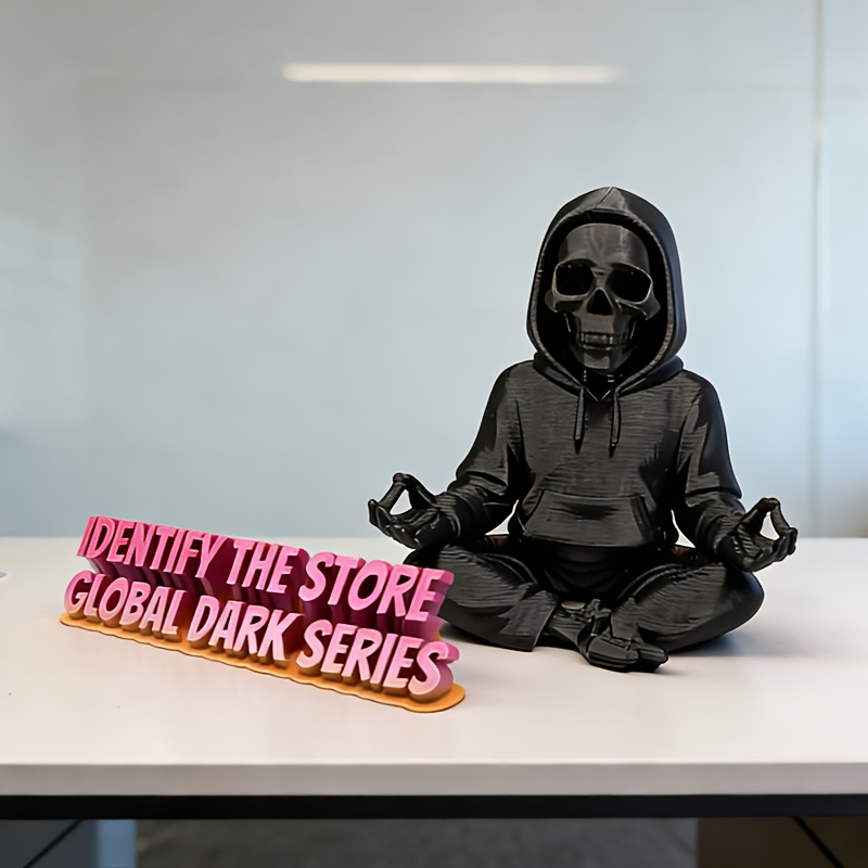 Statuette de squelette gothiqu - Yoga Fitness Model avis et prix