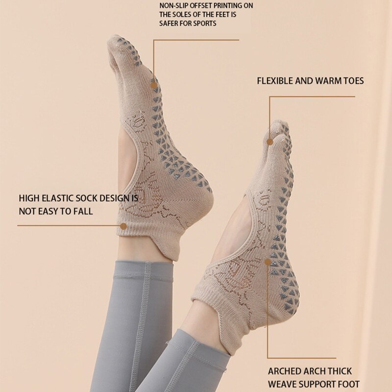 Chaussettes de yoga coordonnan - Yoga Fitness Training avis et prix