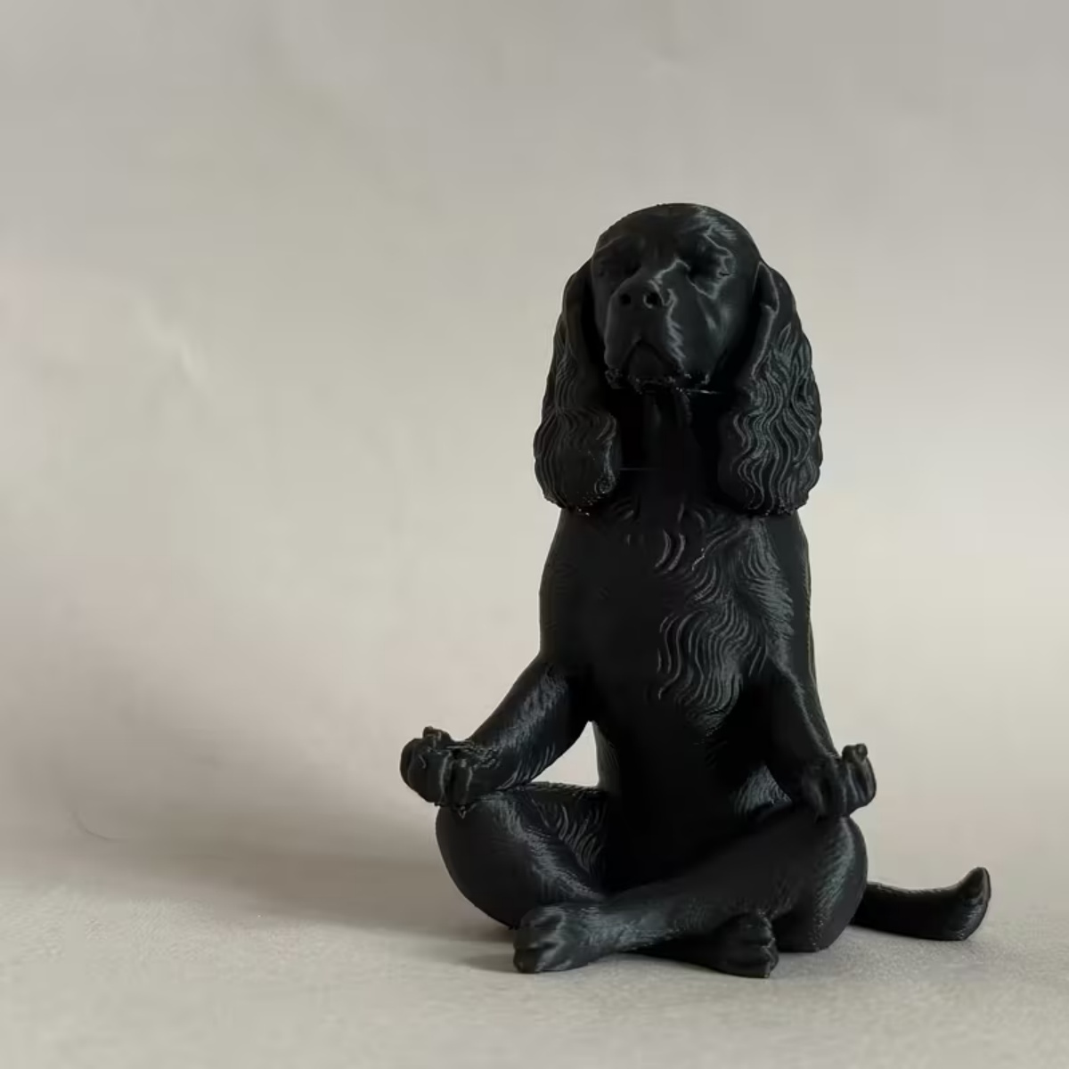 Nouvelle Statue de Cocker Span - Yoga Fitness Model avis et prix