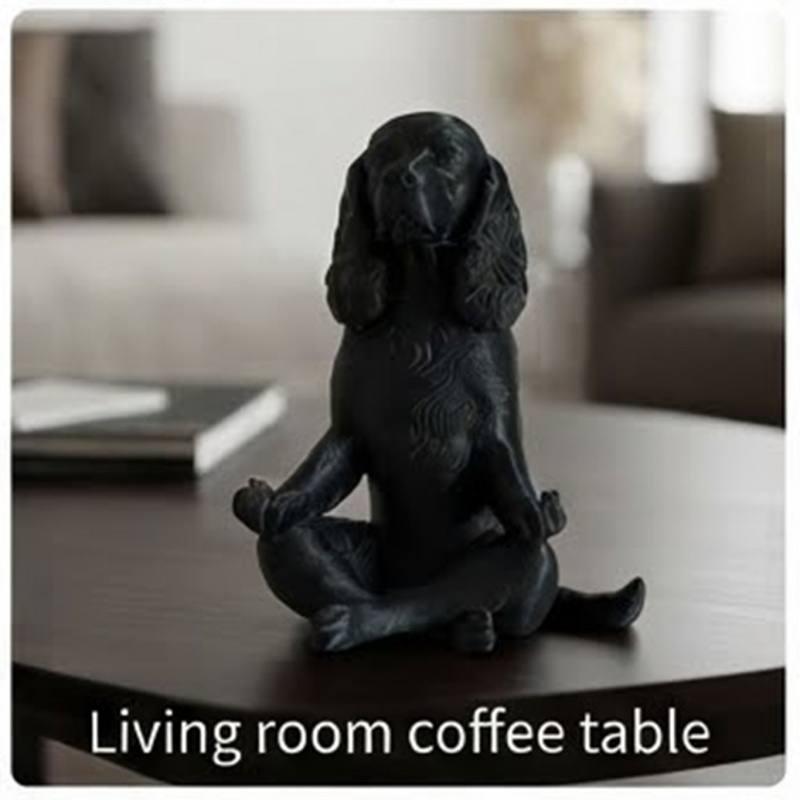 Nouvelle Statue de Cocker Span - Yoga Fitness Model avis et prix