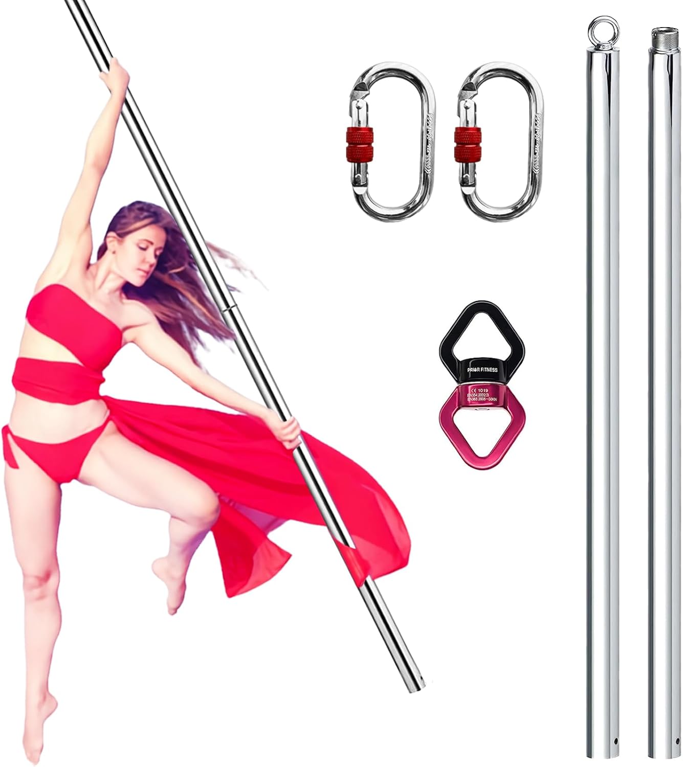 Poteau de danse aérienne 2M 36 - Yoga Fitness Sg avis et prix
