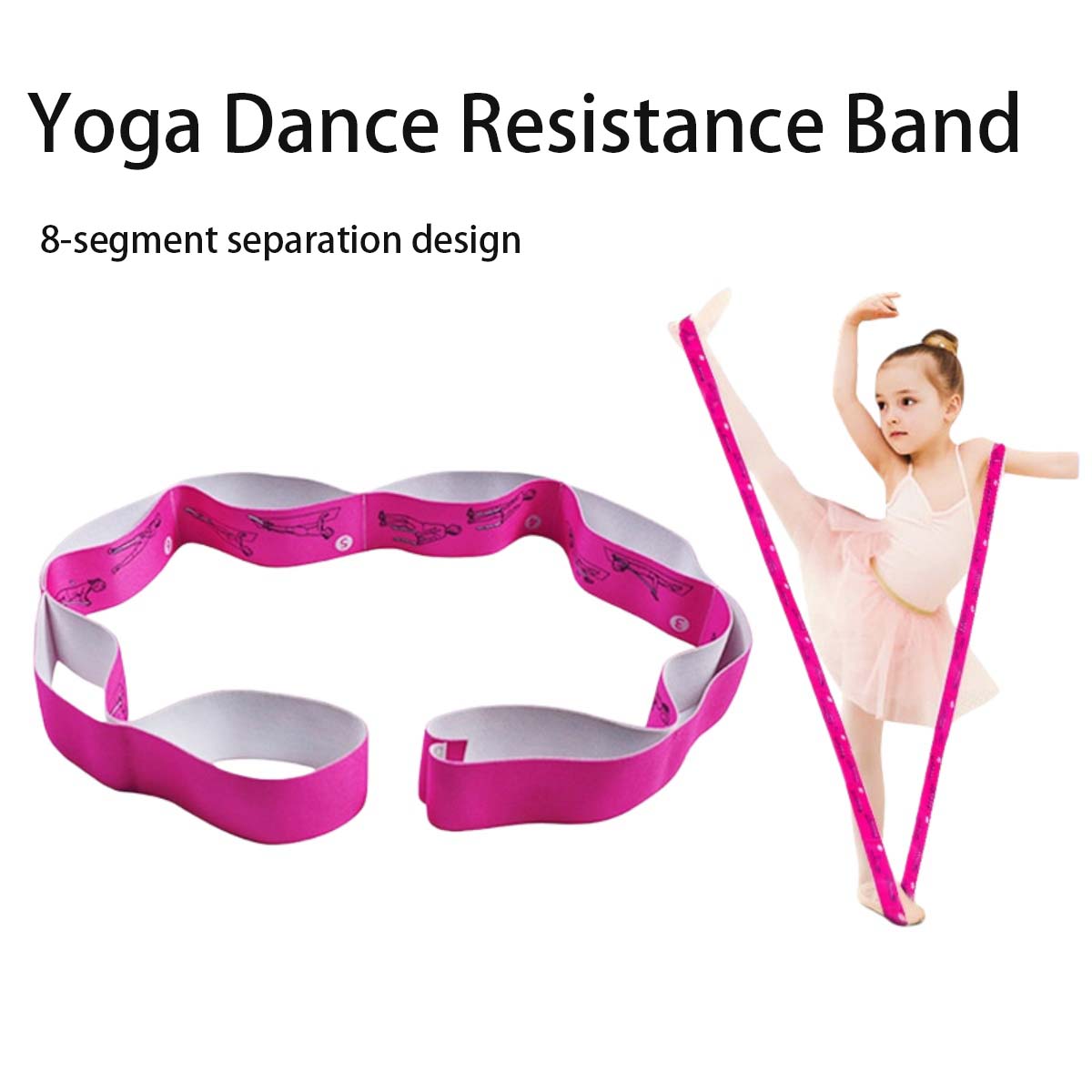 1 pièces Yoga élastique bande  - Yoga Fitness Images avis et prix