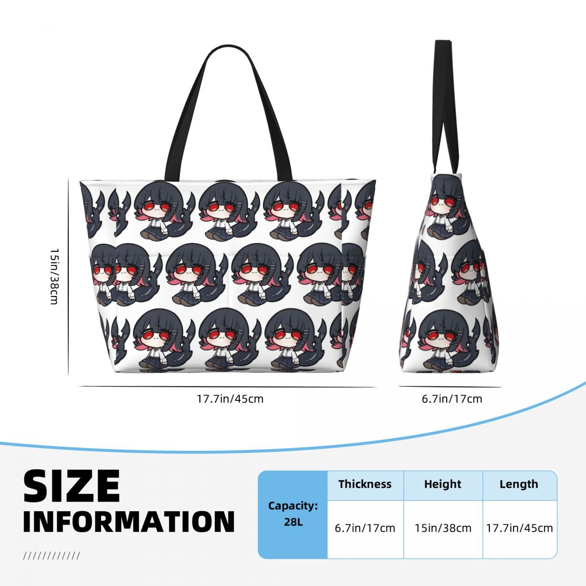 Sac fourre-tout de plage Anime - Yoga Fitness Zone avis et prix