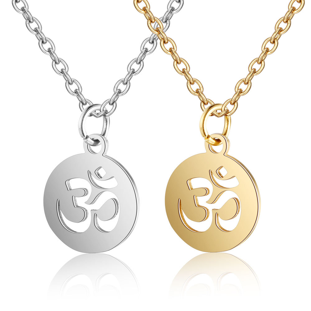 Petit pendentif de yoga en or  - Yoga Fitness Zone avis et prix