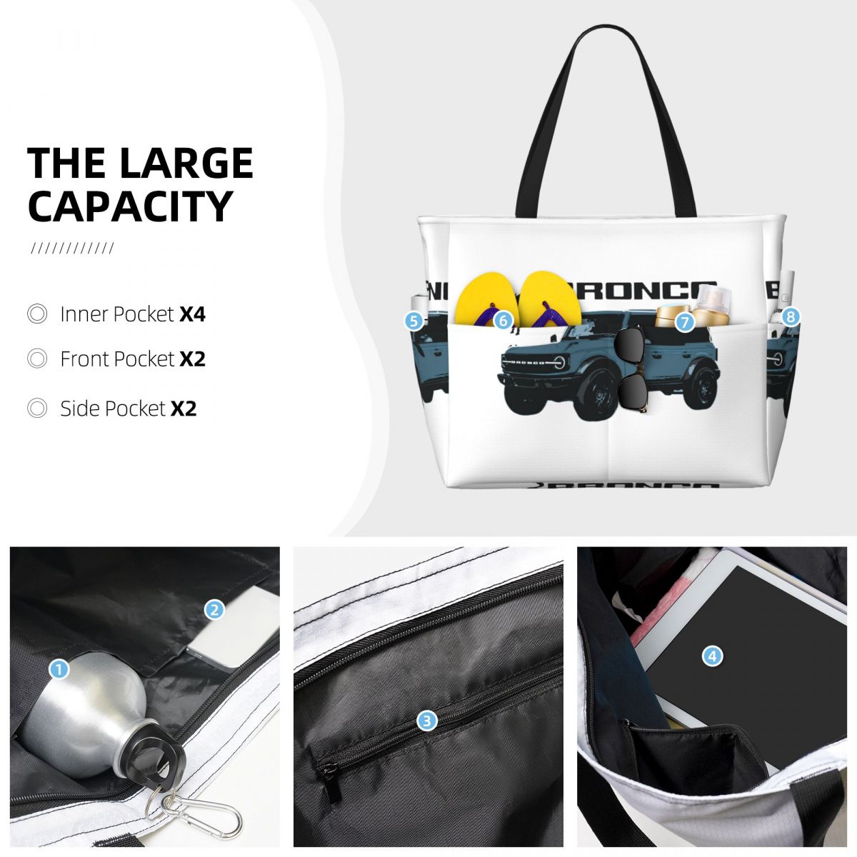 Zone 51 bleu Ford Bronco MURIC - Yoga Fitness Zone avis et prix
