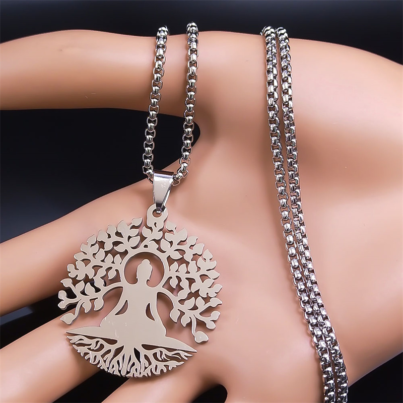 Collier pendentif Bouddha pour - Yoga Fitness Model avis et prix