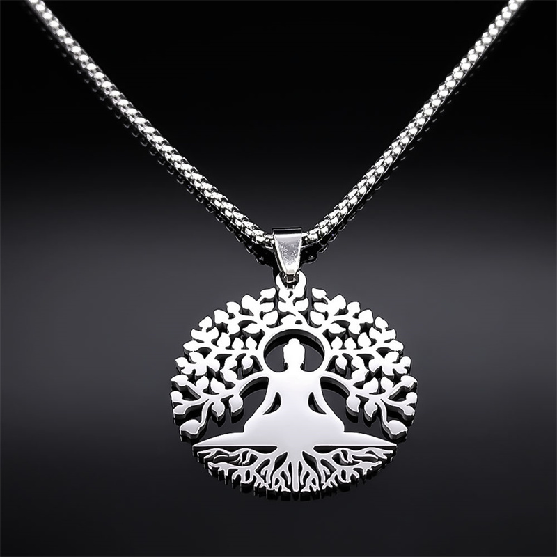 Collier pendentif Bouddha pour - Yoga Fitness Model avis et prix