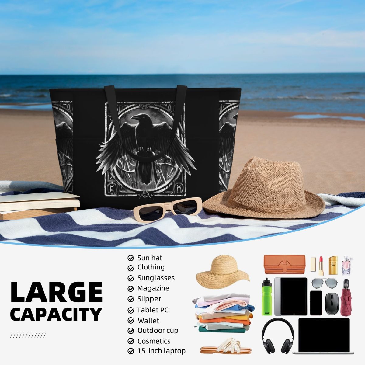 Odin's Watcher Yggdrasil Raven - Yoga Fitness Watch avis et prix
