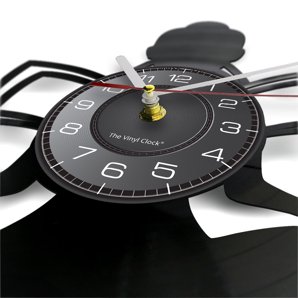 Horloge murale en vinyle avec  - Yoga Fitness Watch avis et prix