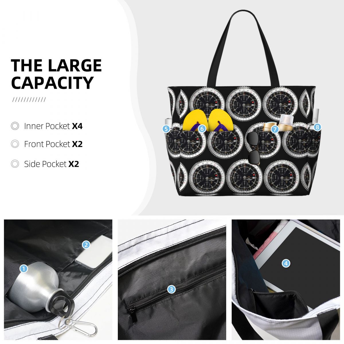 Sac de plage de luxe pour mont - Yoga Fitness Watch avis et prix