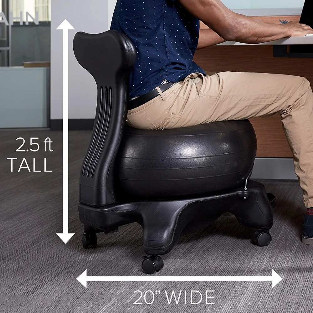 Chaise à billes d'équilibre, c - Exercise Ball Stability avis et prix